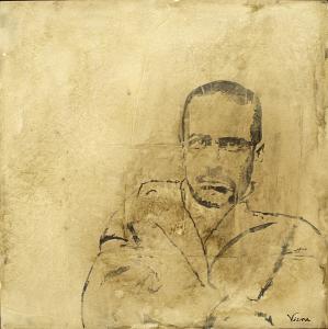 Le rêveur solitaire - Tableau de Laurent Viens